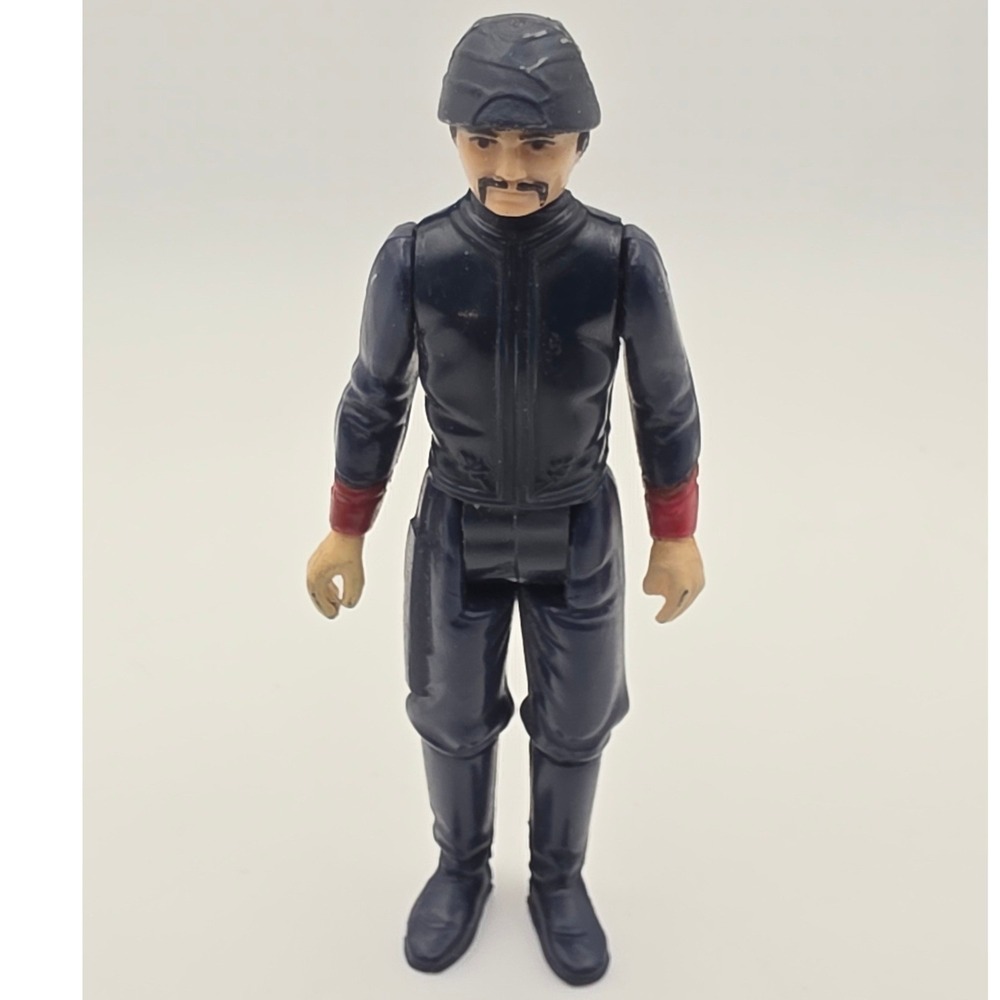 Kenner Star Wars Action Figure 3.75 Blue Bespin Guard Fair 1980 LFL Hong Kong